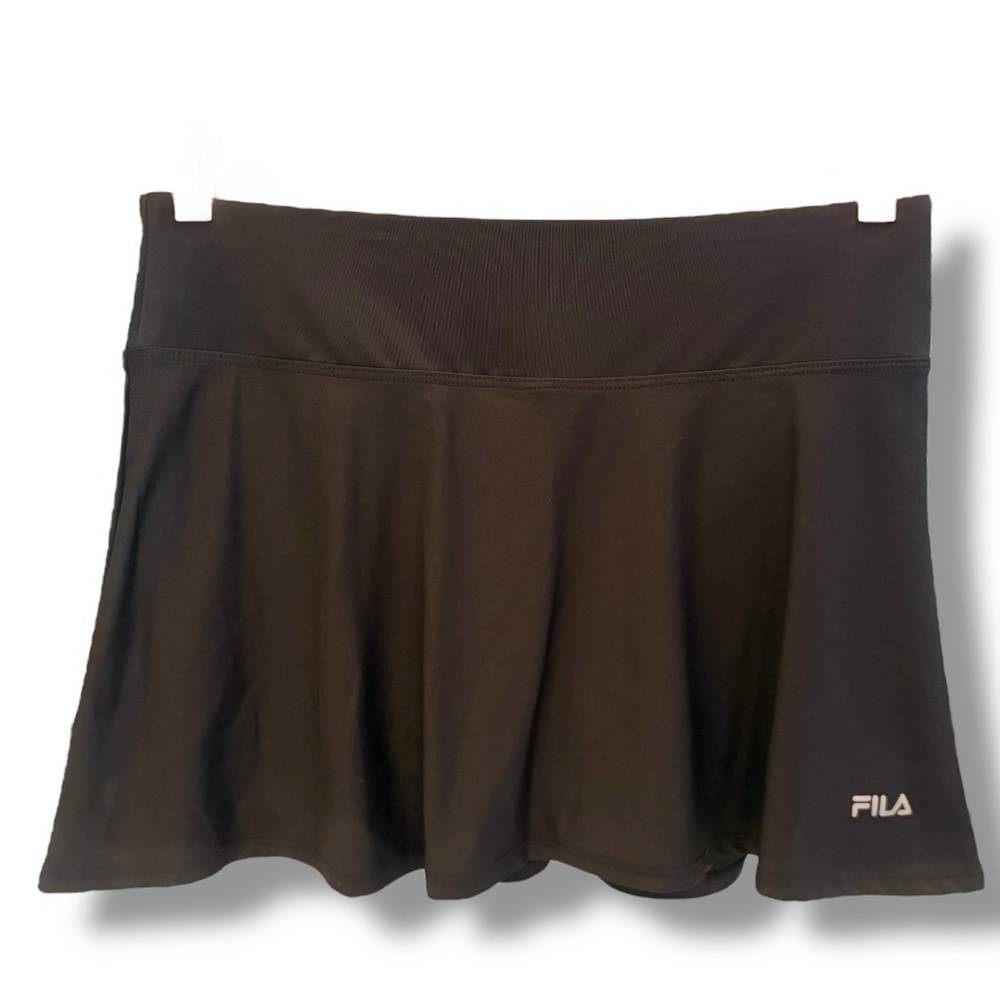 Fila Jet Black Tennis Pickleball Golf Skort. Women’s Size Medium